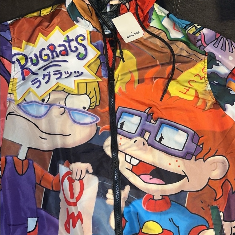 Colorful Rugrats Graphic Jacket